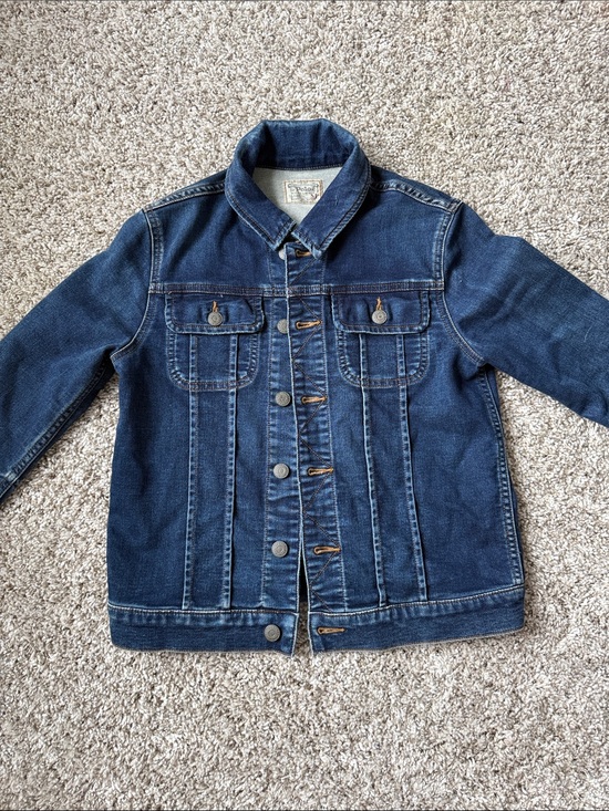 Ralph Lauren Other - Ralph Lauren Dark Blue Denim Trucker Jacket Medium for Kids?